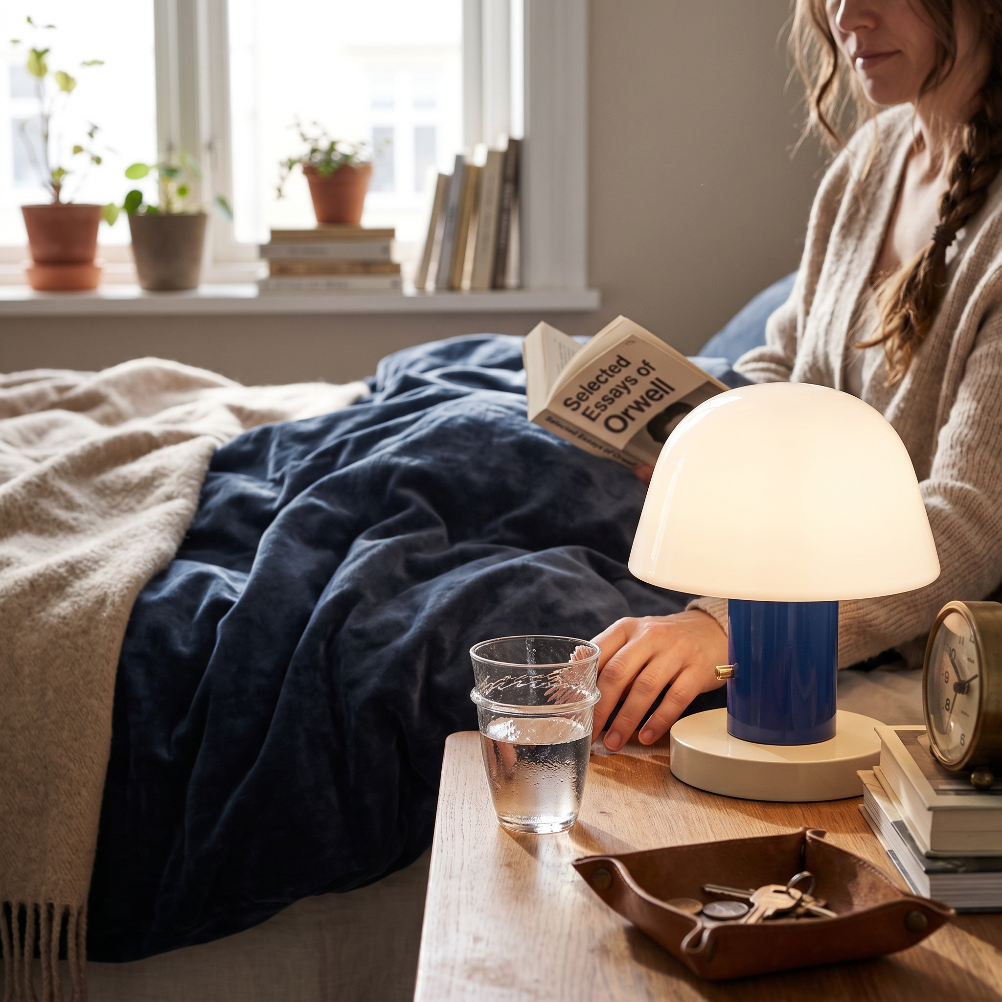 Morel Cordless Mushroom Table Lamp