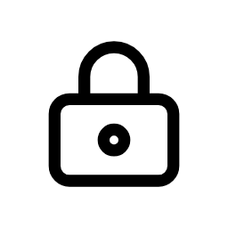 Secure payments padlock icon